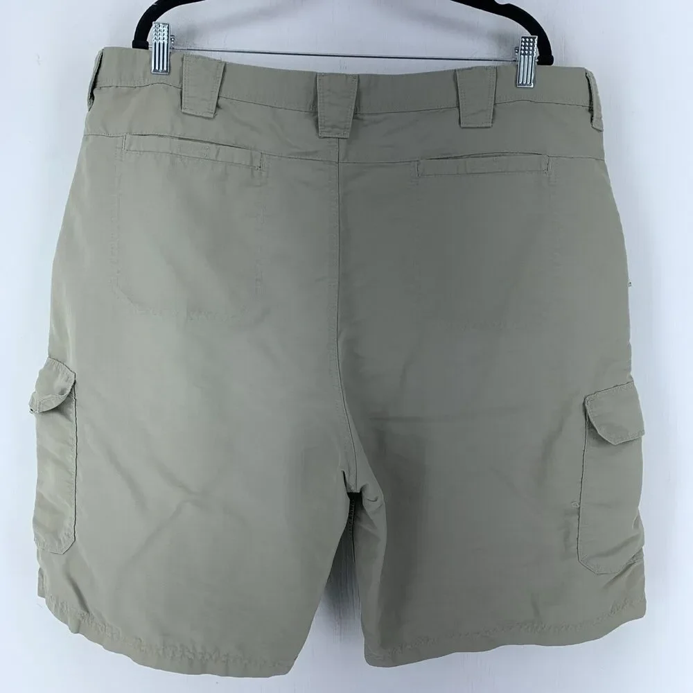Wrangler Mens 42 Shorts Cargo Utility Stretch Outdoor Tech Gorpcore Camp‎ Hiking